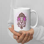 Load image into Gallery viewer, Ganesha Coffee Mug by Goddess Swag. Ganesha is the Remover of Obstacles.
