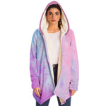 Load image into Gallery viewer, Soul Star Chakra Mandala Microfleece Hooded Cloak
