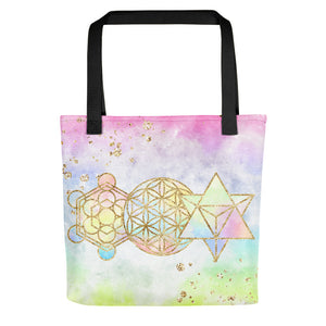 Goddess Swag Cosmic Powers Sacred G TrioTote Bag for shopping, yoga class, or the beach