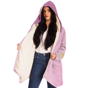 Crown Chakra Luxurious Oversized Cloak Hooded Jacket by Goddess Swag