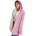 Load image into Gallery viewer, Crown Chakra Luxurious Oversized Cloak Hooded Jacket by Goddess Swag
