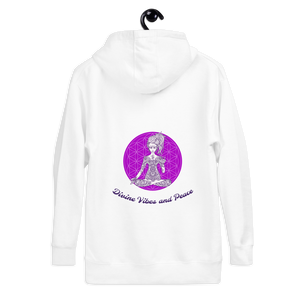 Divine Vibes™ and Peace Hoodie by Goddess Swag