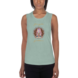 Gangsta Goddess Ladies’ Muscle Tank Top by Goddess Swag