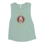 Load image into Gallery viewer, Gangsta Goddess Ladies’ Muscle Tank Top by Goddess Swag
