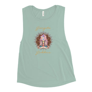 Gangsta Goddess Ladies’ Muscle Tank Top by Goddess Swag