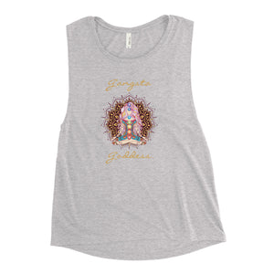Gangsta Goddess Ladies’ Muscle Tank Top by Goddess Swag