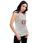 Load image into Gallery viewer, Gangsta Goddess Ladies’ Muscle Tank Top by Goddess Swag
