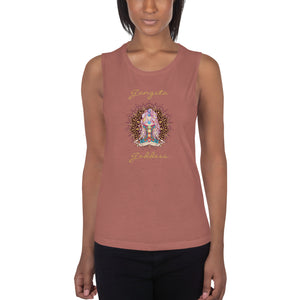 Gangsta Goddess Ladies’ Muscle Tank Top by Goddess Swag