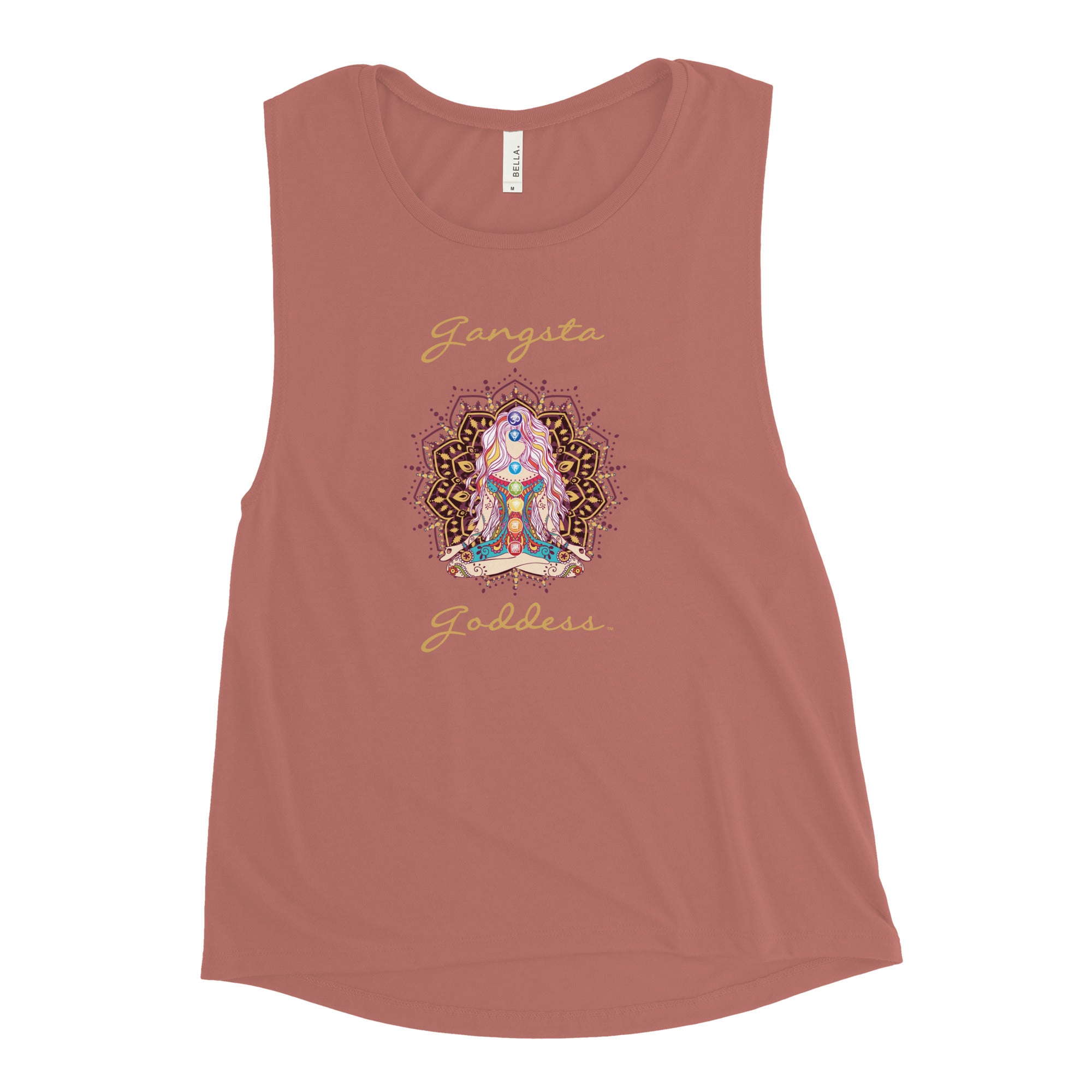 Gangsta Goddess Ladies’ Muscle Tank Top by Goddess Swag