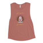 Load image into Gallery viewer, Gangsta Goddess Ladies’ Muscle Tank Top by Goddess Swag
