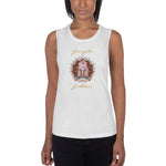 Load image into Gallery viewer, Gangsta Goddess Ladies’ Muscle Tank Top by Goddess Swag

