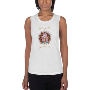 Gangsta Goddess Ladies’ Muscle Tank Top by Goddess Swag