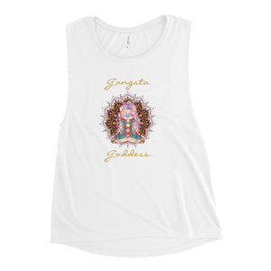 Gangsta Goddess Ladies’ Muscle Tank Top by Goddess Swag