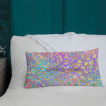 Load image into Gallery viewer, Kama Lumbar Throw Pillow 20x12 by Goddess Swag ~ Fun Animal Print!
