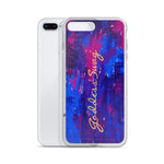 Load image into Gallery viewer, Goddess Swag™ Beautiful Blue Chaos iPhone Case
