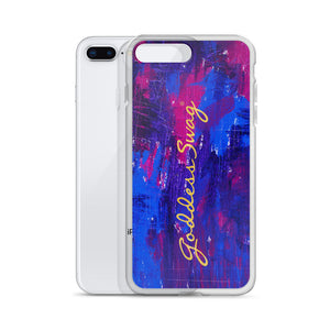 Goddess Swag™ Beautiful Blue Chaos iPhone Case