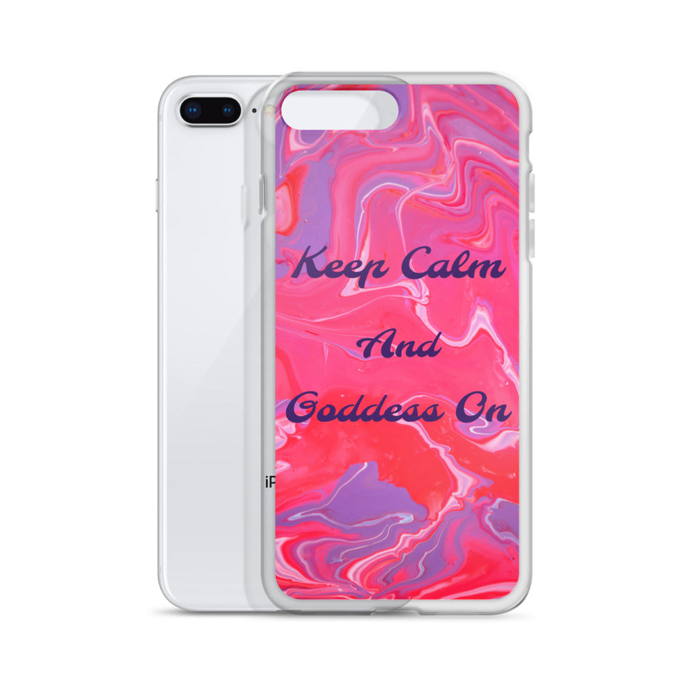 Goddess Swag™ Sorbet Swirl iPhone Case