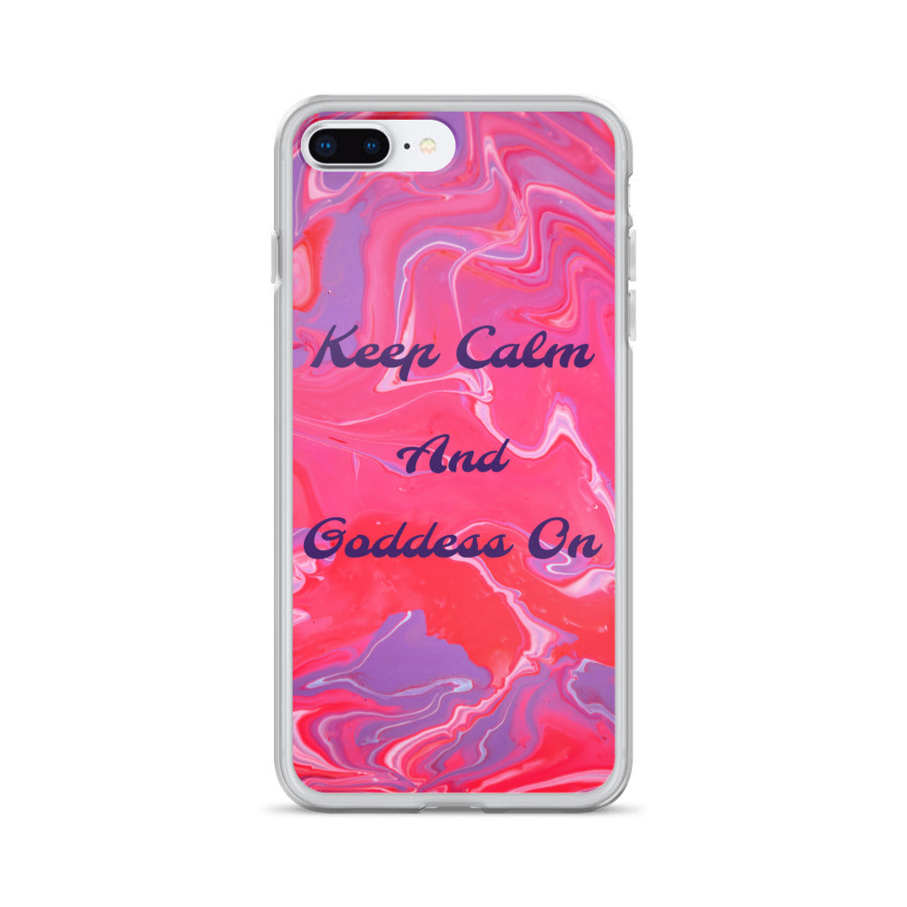 Goddess Swag™ Sorbet Swirl iPhone Case