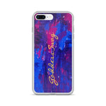 Load image into Gallery viewer, Goddess Swag™ Beautiful Blue Chaos iPhone Case
