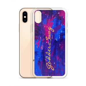 Goddess Swag™ Beautiful Blue Chaos iPhone Case