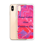 Load image into Gallery viewer, Goddess Swag™ Sorbet Swirl iPhone Case
