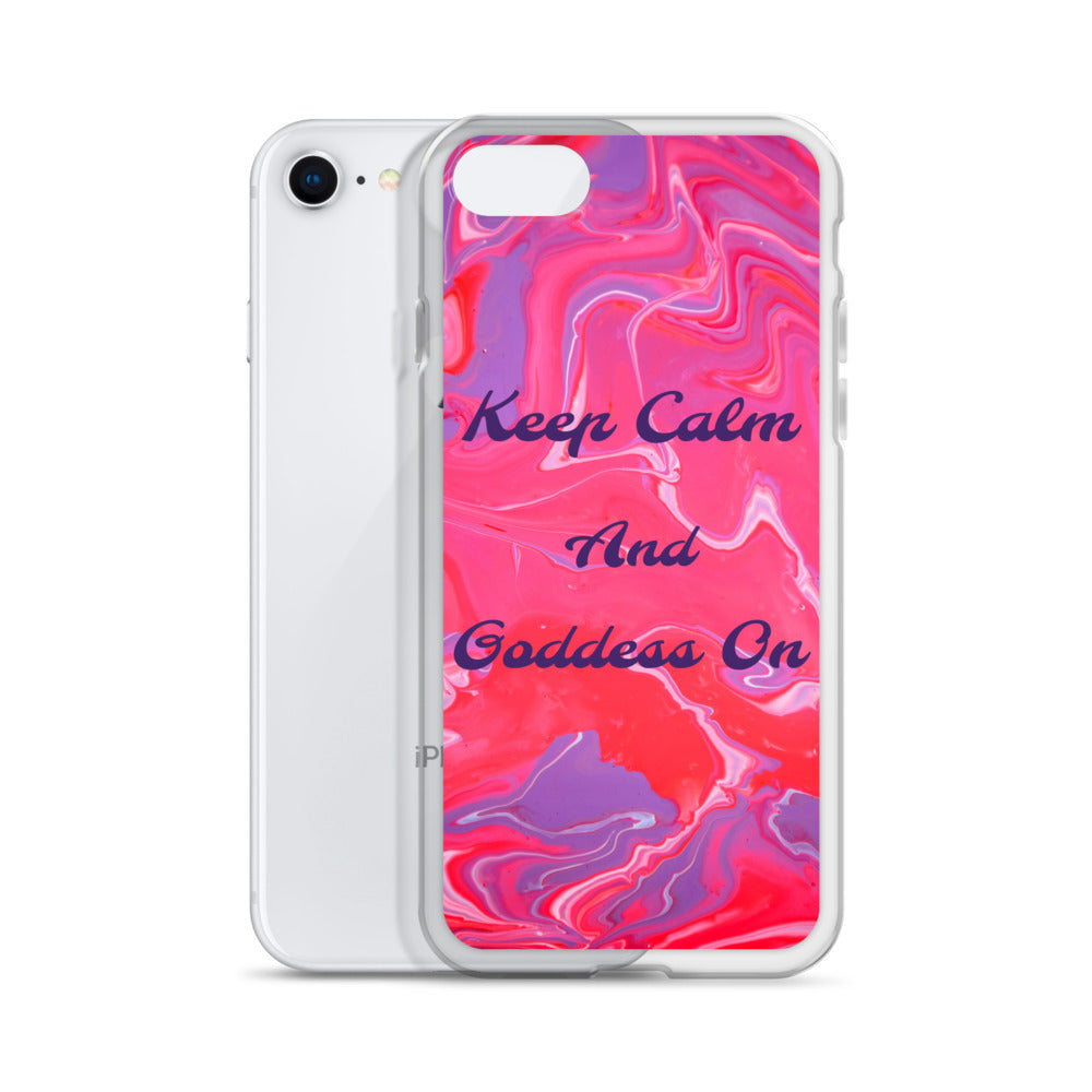 Goddess Swag™ Sorbet Swirl iPhone Case