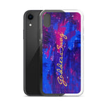 Load image into Gallery viewer, Goddess Swag™ Beautiful Blue Chaos iPhone Case
