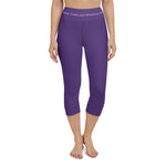 Load image into Gallery viewer, Goddess Swag Capri Leggings ~ Keep Calm and Goddess On
