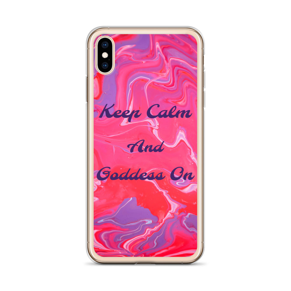 Goddess Swag™ Sorbet Swirl iPhone Case