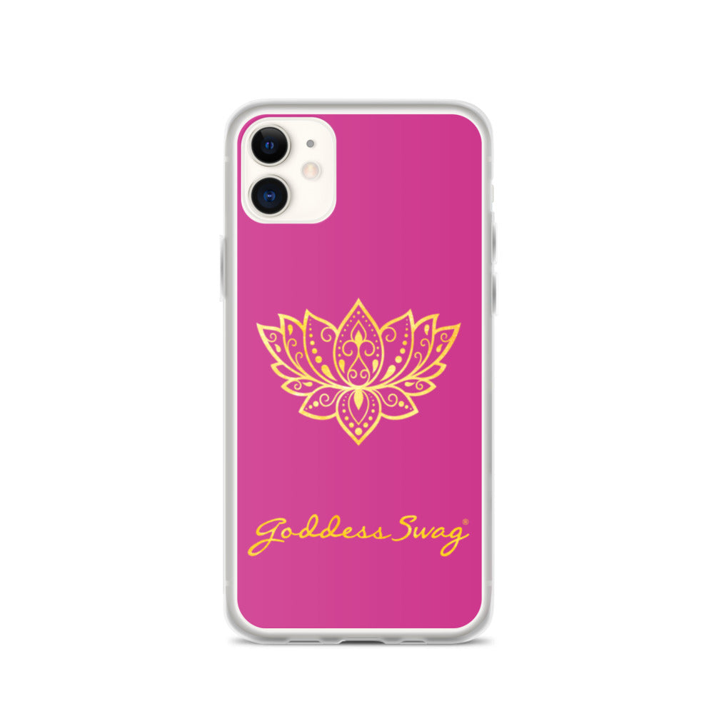 NEW! Goddess Swag™ Lotus Rising iPhone Case