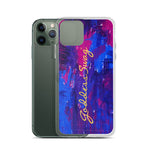 Load image into Gallery viewer, Goddess Swag™ Beautiful Blue Chaos iPhone Case
