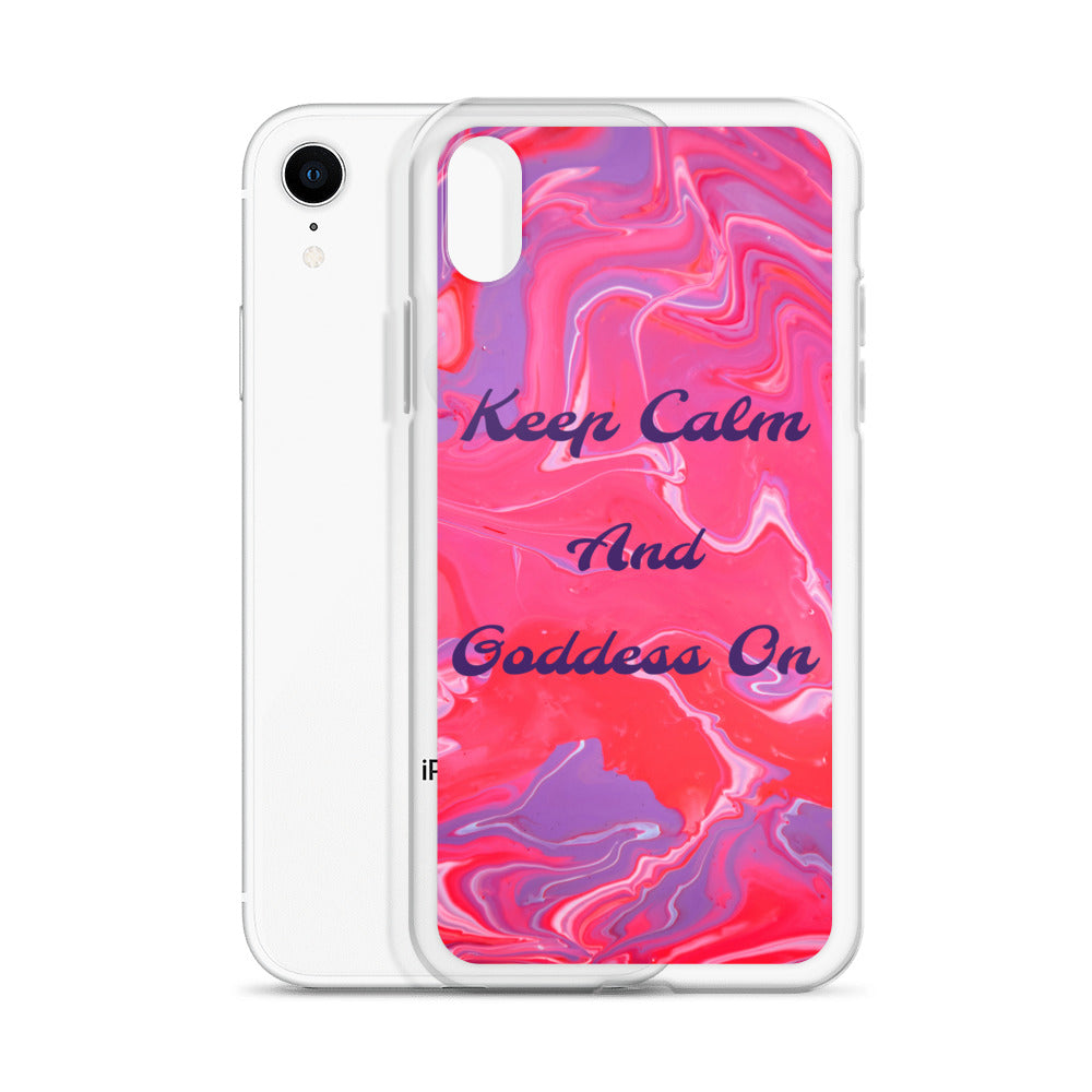 Goddess Swag™ Sorbet Swirl iPhone Case