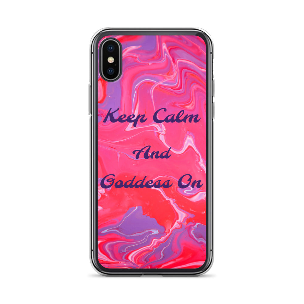 Goddess Swag™ Sorbet Swirl iPhone Case