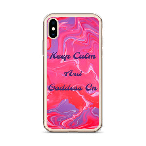 Goddess Swag™ Sorbet Swirl iPhone Case