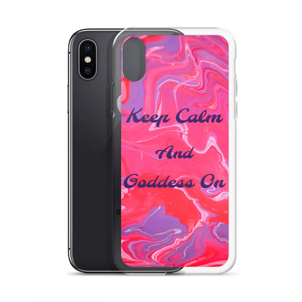 Goddess Swag™ Sorbet Swirl iPhone Case