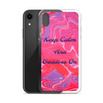 Load image into Gallery viewer, Goddess Swag™ Sorbet Swirl iPhone Case
