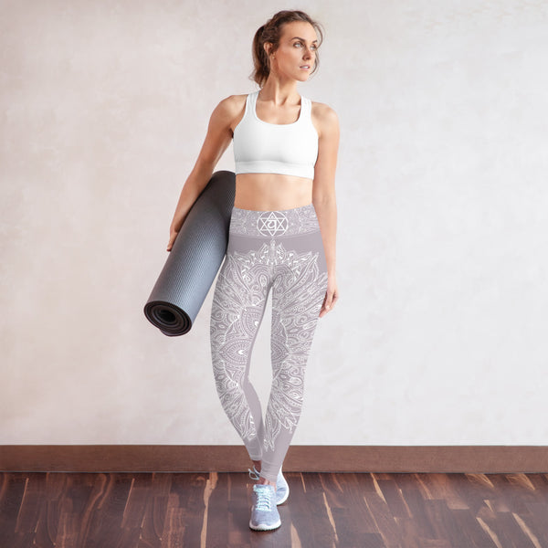 Mandala yoga leggings top