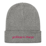 Load image into Gallery viewer, NEW! Goddess in Charge Ribbed Knit Beanie by Goddess Swag
