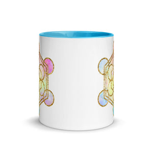 Metatron's Cube Sacred Geometry Ceramic Coffee Mug by Goddess Swag