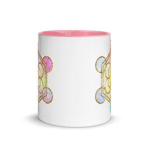 Metatron's Cube Sacred Geometry Ceramic Coffee Mug by Goddess Swag